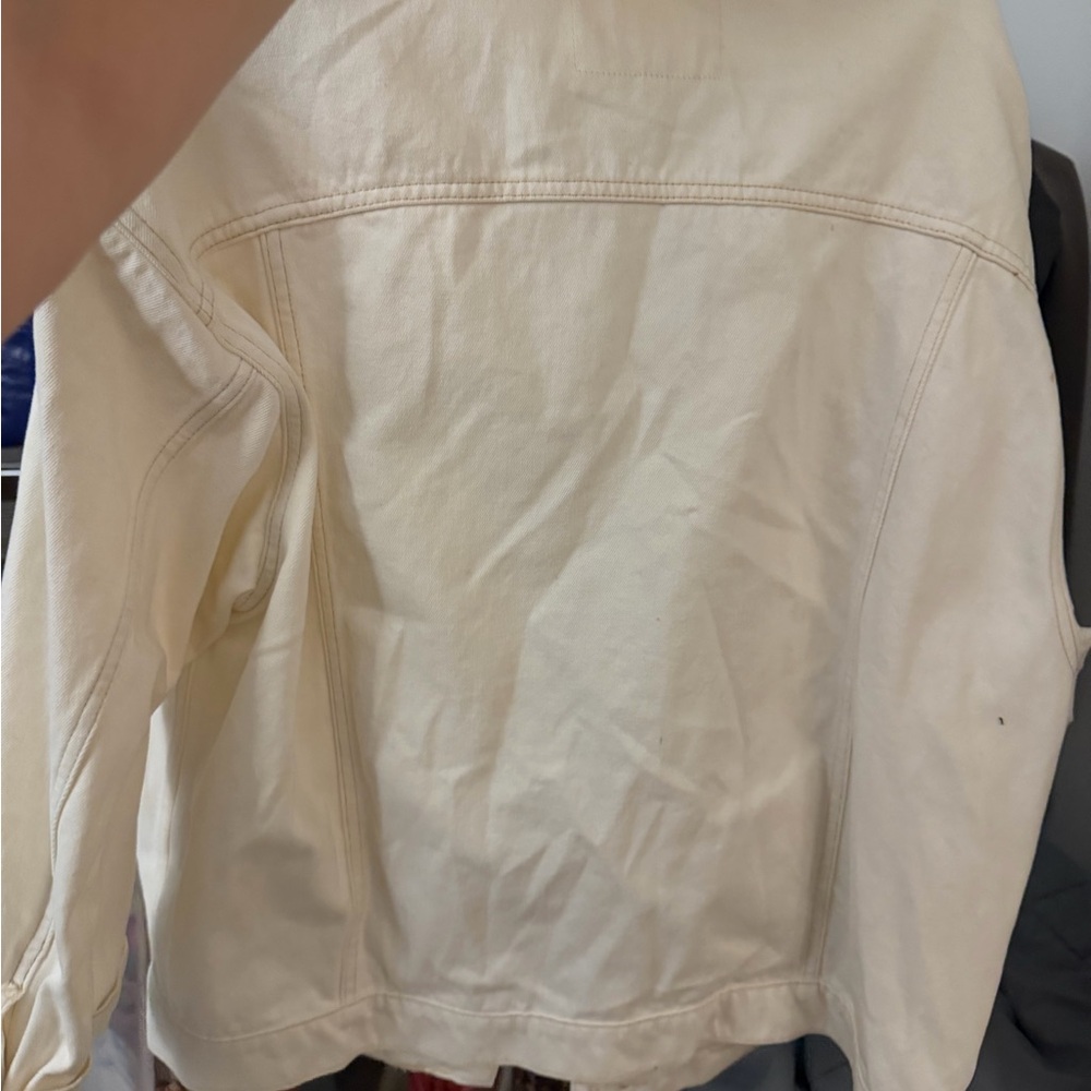 Pilcro white denim jacket - Picture 4 of 4